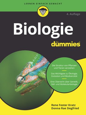 cover image of Biologie f&uuml;r Dummies